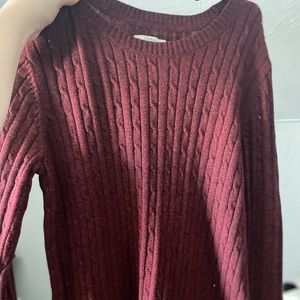 croft & burrow maroon sweater (longer than shown in picture)